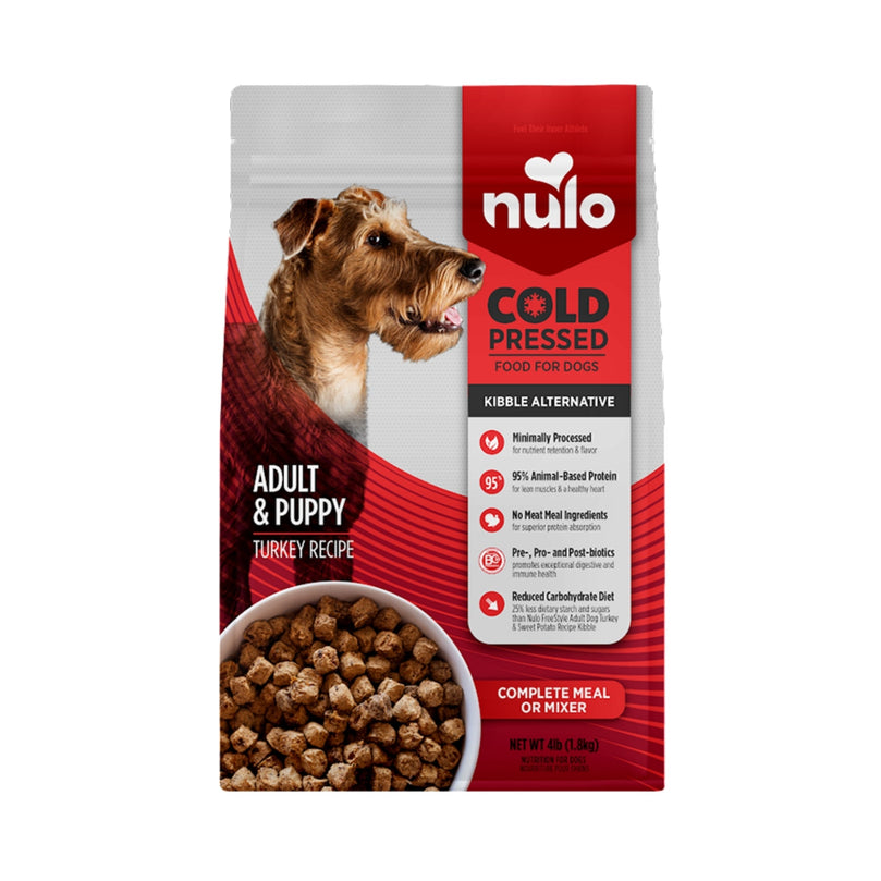 Nulo Dog Cold Pressed Turkey 4Lb - Pet Store X