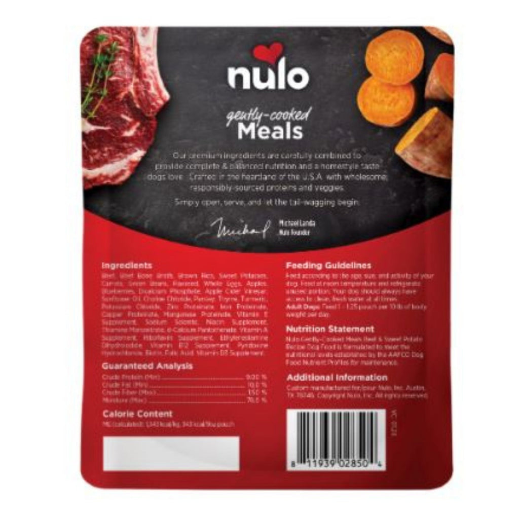 Nulo Dog Gently Cooked Beef & Sweet Potato 9oz. - Pet Store X