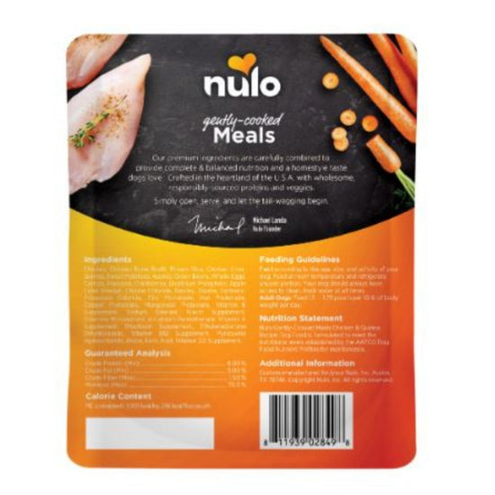 Nulo Dog Gently Cooked Chicken & Oats 9oz. - Pet Store X