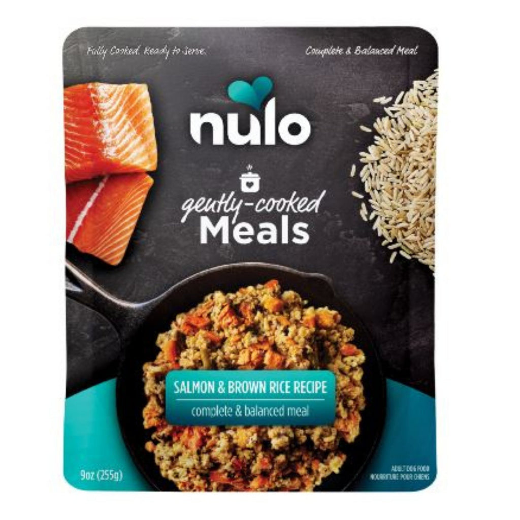 Nulo Dog Gently Cooked Salmon & Brown Rice 9oz for your Pet Dog with Pet Store X!