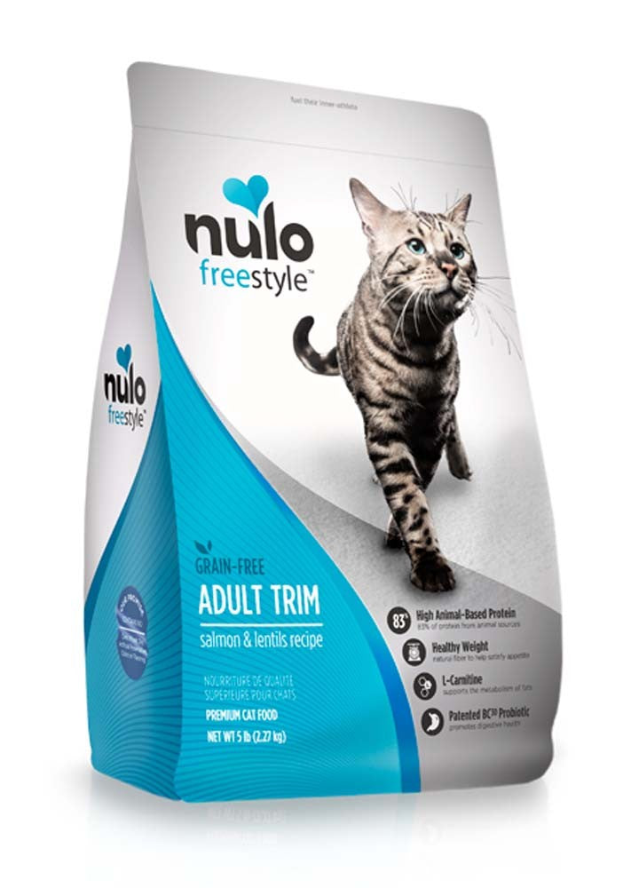 Nulo Freestyle Grain-Free Adult Trim Dry Cat Food Salmon & Lentils 1ea/5 lb - Pet Store X