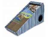 OurPets Cosmic Alpine Cat Scratcher Brown, Yellow 1ea - Pet Store X