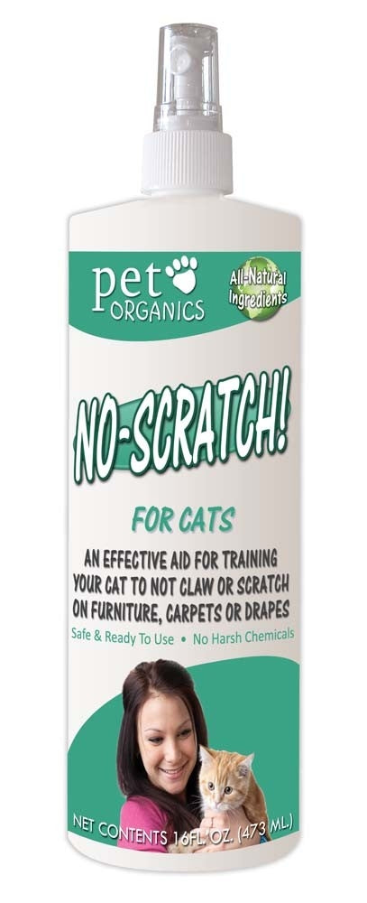 Pet Organics No Scratch Spray for Cats 1ea/16 fl oz - Pet Store X