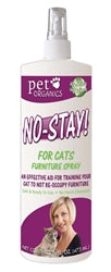 Pet Organics No Stay Furniture Spray for Cats 1ea/16 fl oz - Pet Store X