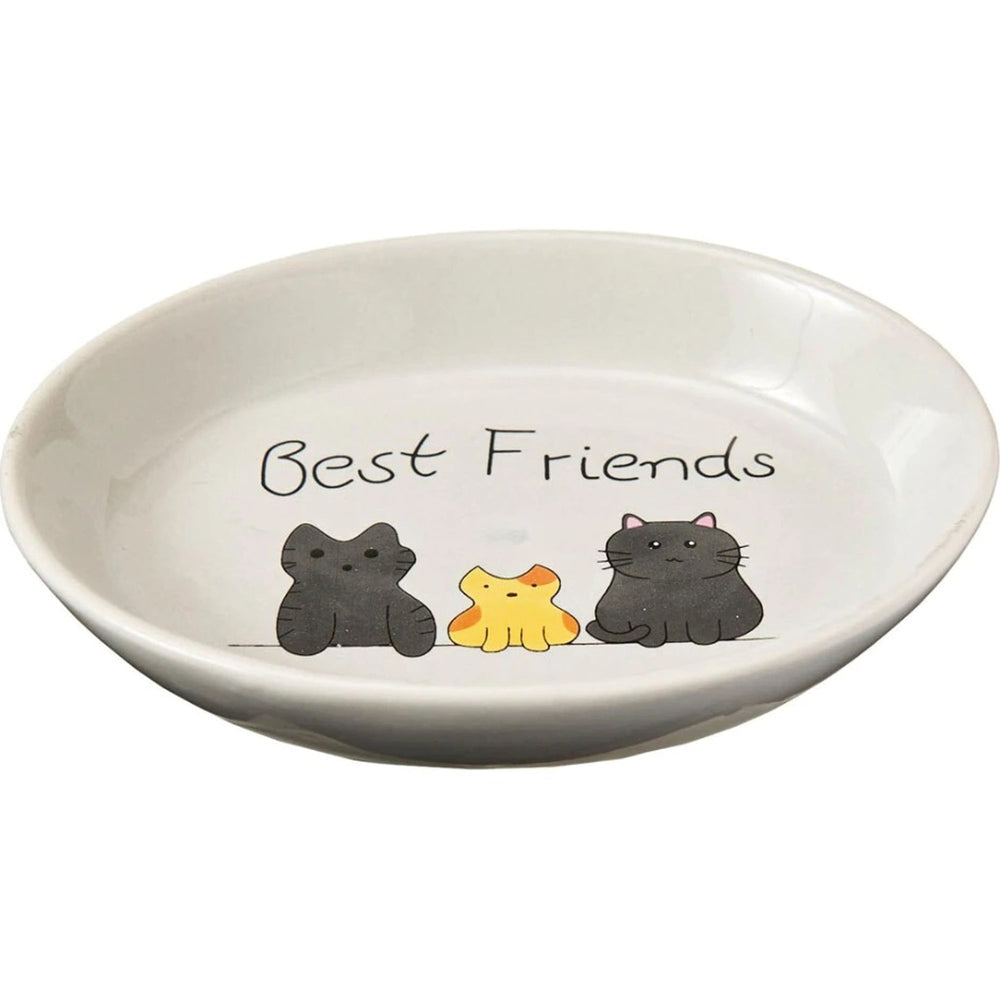 Spot Best Friends Oval Cat Dish 1ea-6 in - Pet Store X