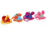 Spot Rattle Clatter Mouse Cat Toy with Catnip Assorted 9 in Large - Pet Store X