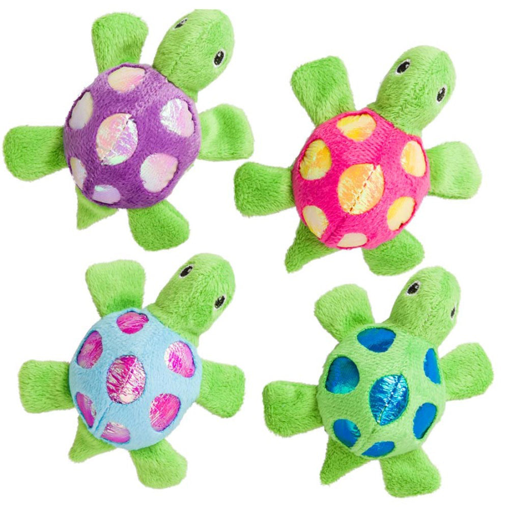 Spot Shimmer Glimmer Turtle Catnip Toy Assorted - Pet Store X