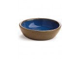 Spot Standard Crock Cat Saucer Tan; Blue 5 in - Pet Store X