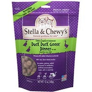 Stella and Chewys Cat Freeze Dried Duck Duck Goose Dinner 18oz. - Pet Store X