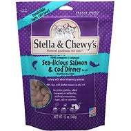 Stella and Chewys Cat Freeze Dried Sea-Licious Salmon and Cod Dinner 3.5oz. - Pet Store X