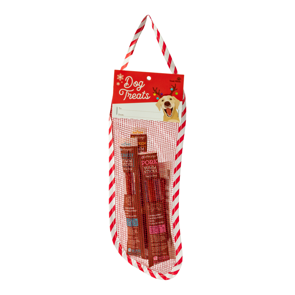 Etta Says Holiday Jerky Stocking Stuffer for your Pet Dog with Pet Store X!