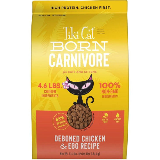 Tiki Pet Cat Carnivore Grain Free Chicken and Egg 56lbs for your Pet Cat with Pet Store X!