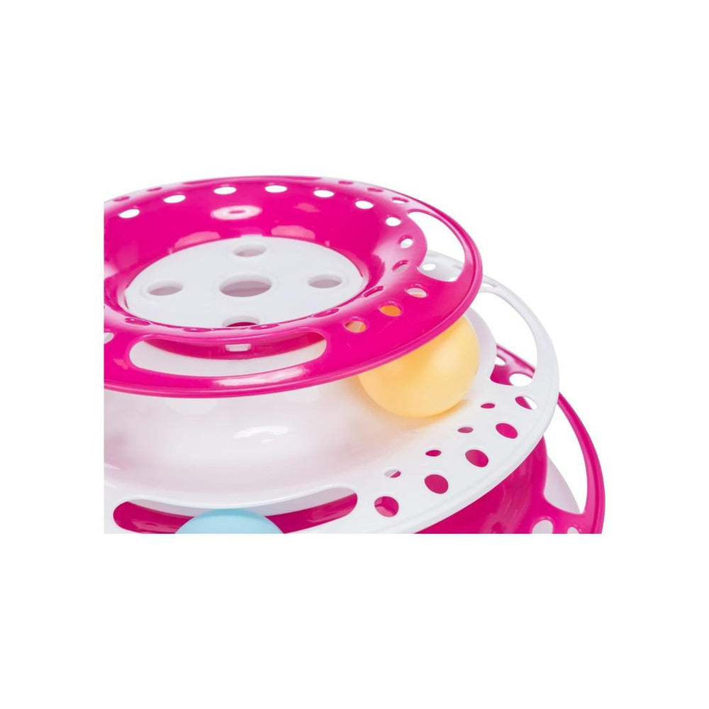 Trixie Cat Activity Catch The Balls Circle Track Pink - Pet Store X