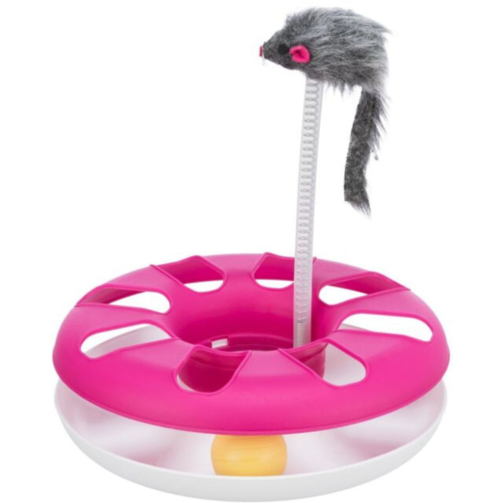 JW Pet ActiviToy Tilt Wheel Bird Toy Assorted 1ea/One Size for your Pet Dog with Pet Store X.