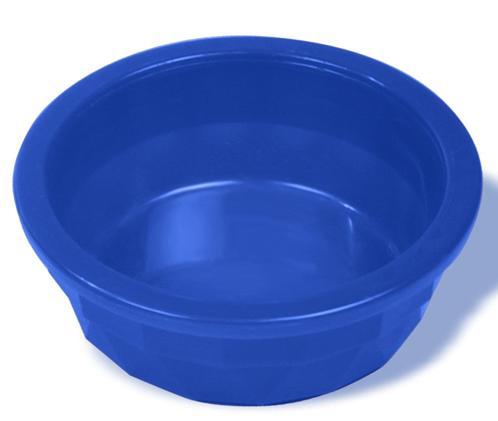 Van Ness Plastics Heavyweight Crock Dish Translucent Blue 1ea/20 oz, MD - Pet Store X