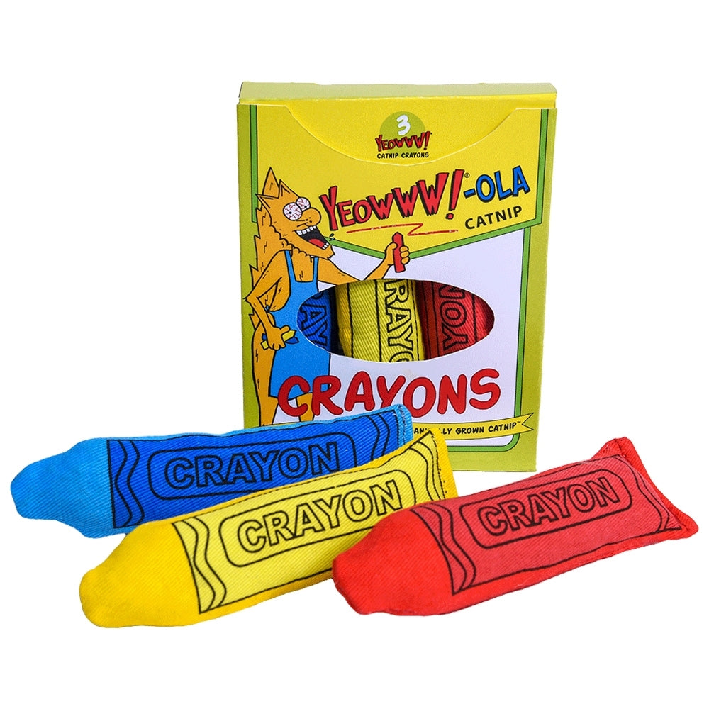 Yeowww! -ola Crayons Catnip Cat Toy 1ea/One Size - Pet Store X