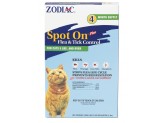 Zodiac Spot On Plus Flea & Tick Control for Cats 1ea/5 Lbs And Over, 4 pk - Pet Store X