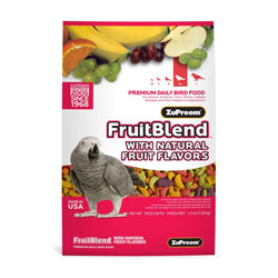 ZuPreem FruitBlend Bird Food Parrots & Conures 1ea/3.5 lb - Pet Store X