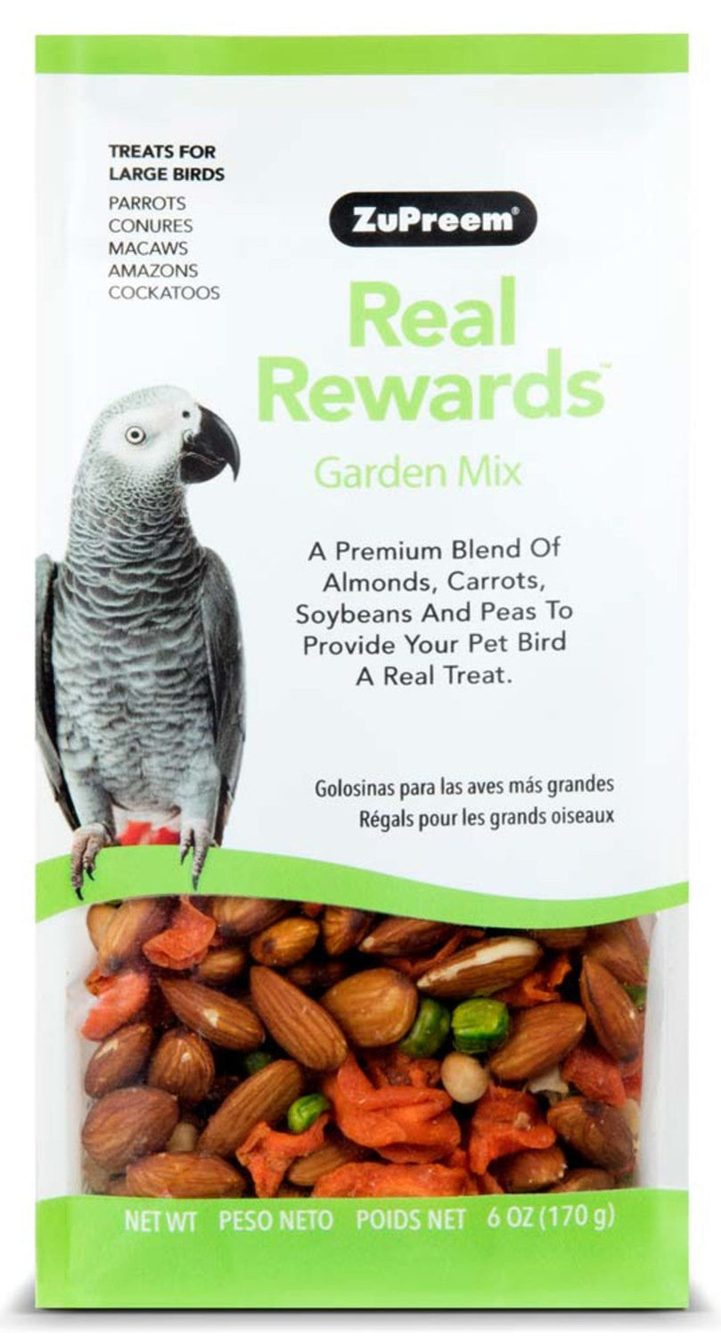 ZuPreem Real Rewards Garden Mix Bird Treats Large Birds 1ea/6 oz - Pet Store X