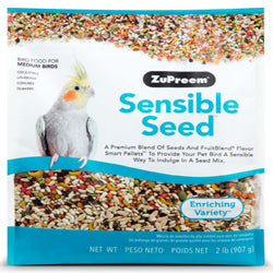 ZuPreem Sensible Seed Bird Food Medium Birds 1ea/2 lb - Pet Store X