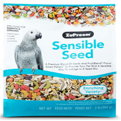 ZuPreem Sensible Seed Bird Food Parrots & Conures 1ea/2 lb - Pet Store X