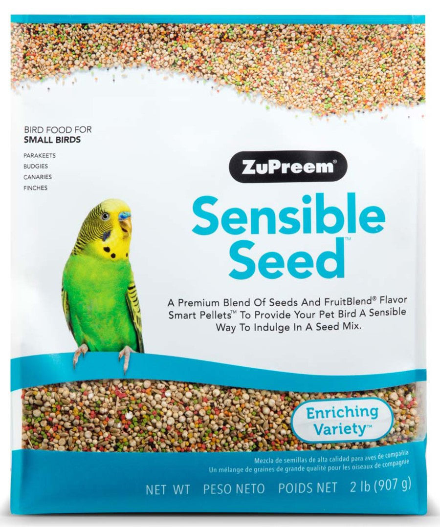 ZuPreem Sensible Seed Bird Food Small Birds 1ea/2 lb for your Pet Bird with Pet Store X!