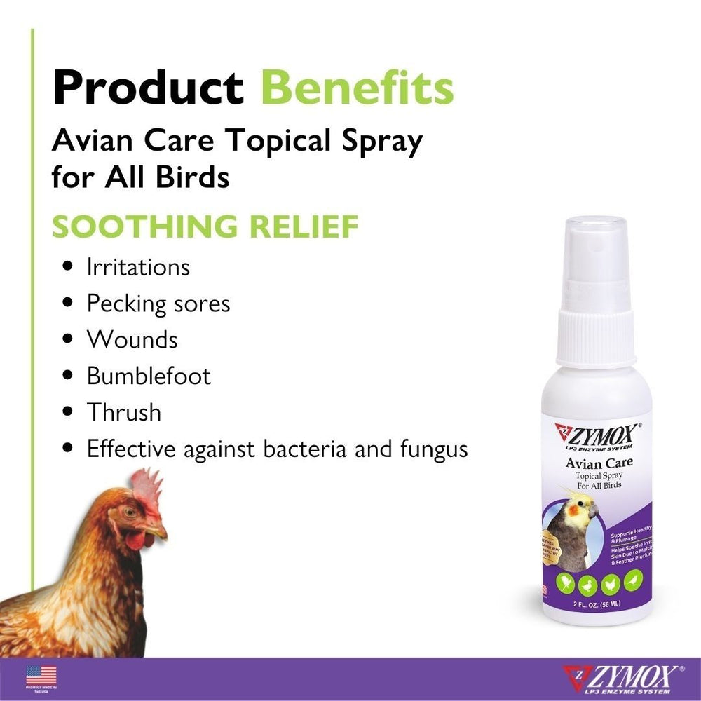 Zymox Avian Care Topical Solution Spray 1ea/2 oz - Pet Store X