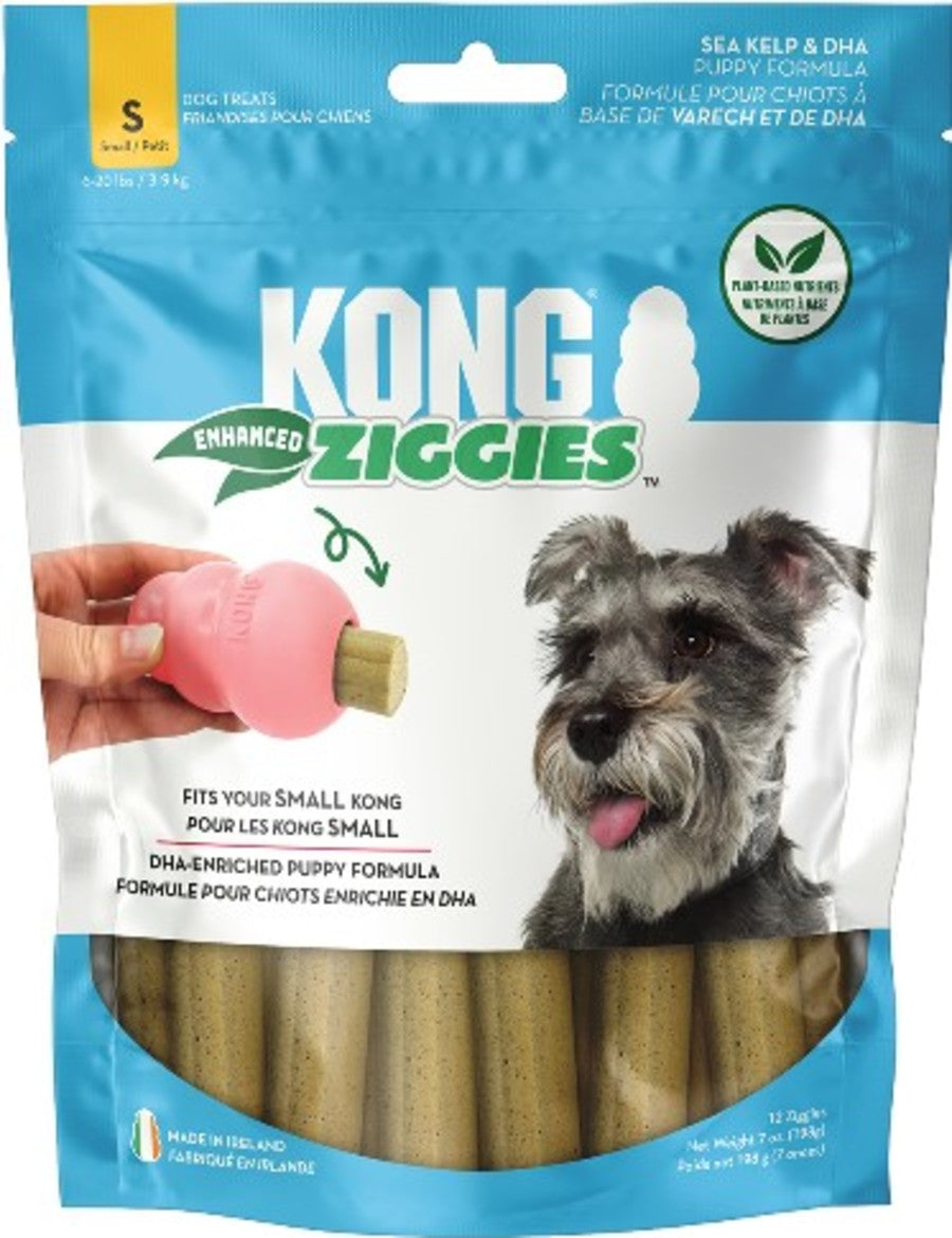 KONG Ziggies Enhanced Plant-Based Puppy Treats 1ea/SM, 7 o