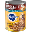 Pedigree Choice Cuts Chicken and Rice Dog Food 12Ea/13.2 Oz, 12 Pk