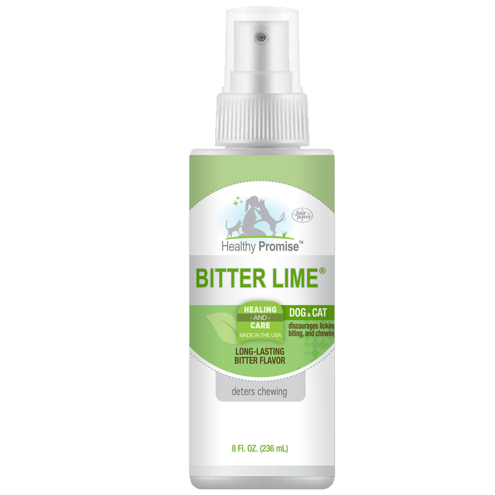 Four Paws Healthy Promise Bitter Lime Anti Chew Spray For Dogs and Cats Bitter Lime Flavor 8 Oz for your Pet Dog with Pet Store X.