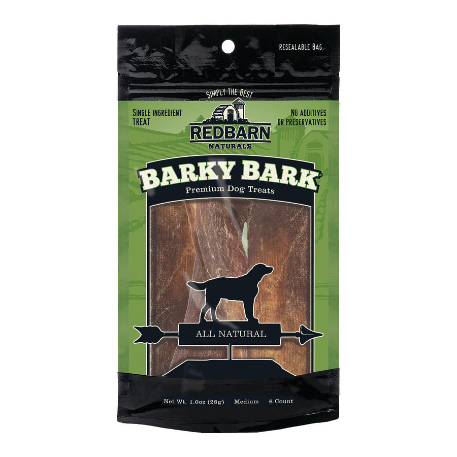 REDBARN Pet Products Barky Bark Dog Chew 1ea/MD, 6 pk, 1 oz