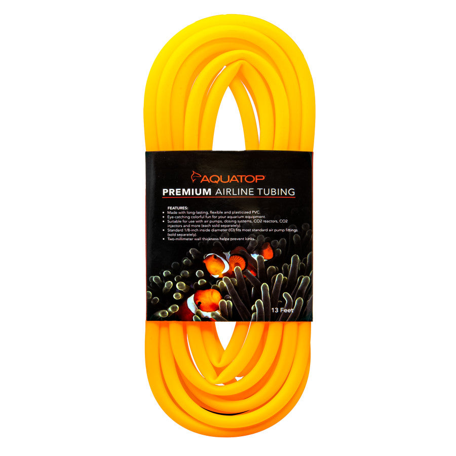 Aquatop Airline Tubing Neon Orange, 1ea/13 ft for your Pet Fish.