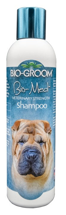 Bio Groom Bio-Med Coal Tar Shampoo Veterinary Strength 8 Oz for your Pet Dog with Pet Store X.