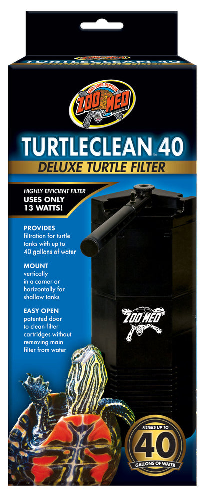 Zoo Med TurtleClean 40 Deluxe Filter 1ea/40 gal for your Pet Reptile with Pet Store X.