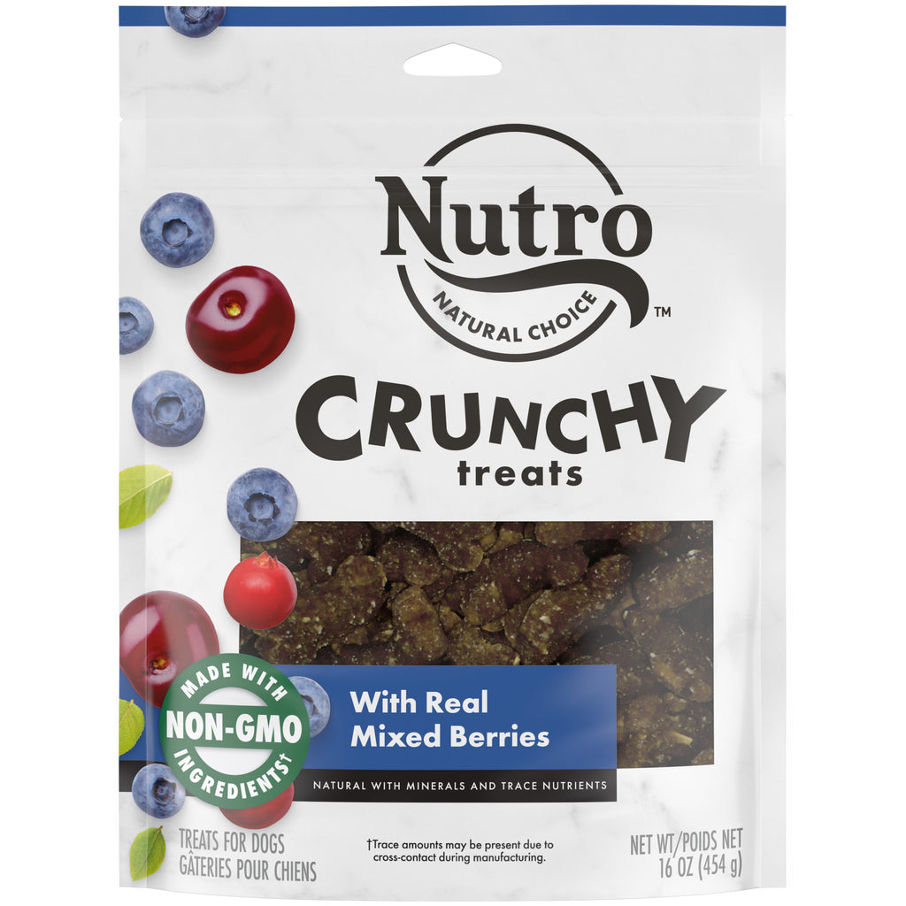 Nutro Products Crunchy Dog Treats Mixed Berry 1ea/16 oz for your Pet Dog with Pet Store X!